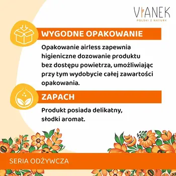 Vianek, odżywczy krem do twarzy na dzień, 50 ml