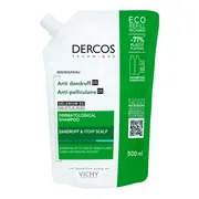 Vichy Dercos DS, szampon przeciwłupieżowy, włosy normalne i przetłuszczające się, opakowanie uzupełniające, 500 ml