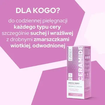 Vianek Hero Ceramide, krem do twarzy z ceramidami, 50 ml