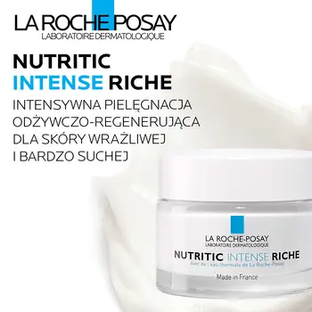 La Roche-Posay Nutritic Intense Riche, intensywna pielęgnacja odżywczo-regenerująca, 50 ml