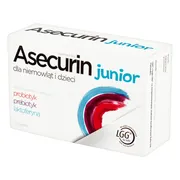 Asecurin Junior, proszek w saszetkach, 2,6 g, 10 szt.