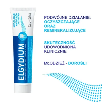Elgydium Anti Plaque, pasta do zębów, 75 ml