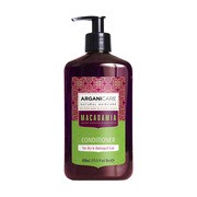 Arganicare Macadamia, odżywka regenerująca do suchych i zniszczonych włosów, 400 ml