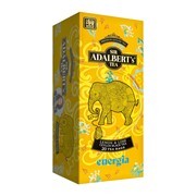 Adalbert's tea, Energia, lemon & lime ceylon black tea, czarna herbata, saszetki, 20 x 2 g