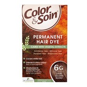 Color&Soin, farba do włosów, złocisty ciemny blond (6G), 135ml
