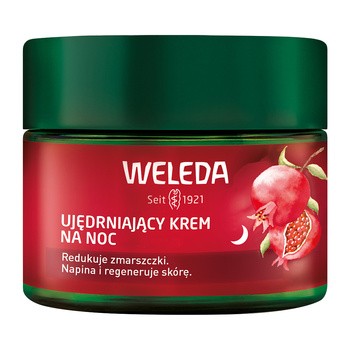 Weleda, ujędrniający krem na noc z granatem i peptydami maca, 40 ml