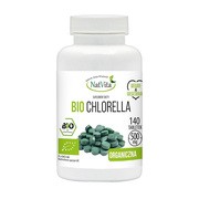 NatVita Bio Chlorella, tabletki, 140 szt.