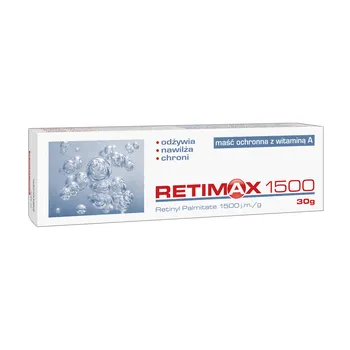 Retimax 1500, maść ochronna z witaminą A, 30 g