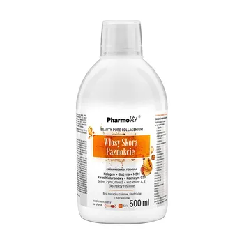 Pharmovit Włosy Skóra Paznokcie, płyn, 500 ml