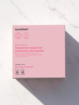 Sundose For Future Mums, kapsułki, 60 szt. + 60 szt.