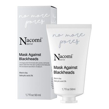 Nacomi Next LVL, maseczka przeciw zaskórnikom, 50 ml