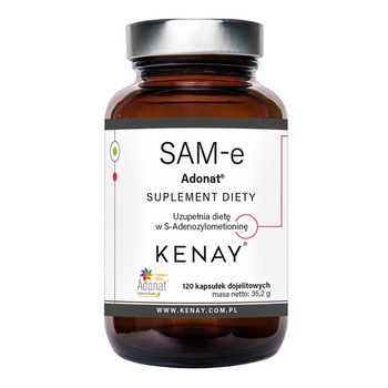 KENAY SAM-e Adonat, kapsułki, 120 szt.