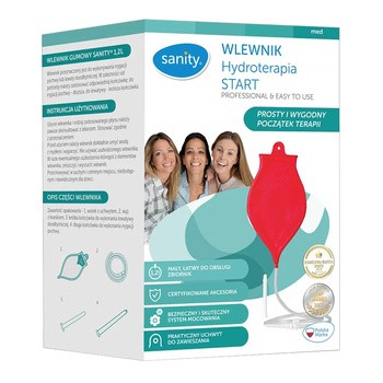 Sanity Start, wlewnik gumowy, 1,2 l, 1 szt.