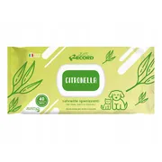Record Salviette Igienizzanti Citronella, chusteczki pielęgnacyjne dla psów i kotów, 40 szt.