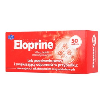 Eloprine, 500 mg, tabletki, 50 szt.