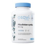 Osavi Pikolinian Cynku 50 mg, kapsułki twarde, 180 szt.