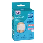 Canpol, wielorazowe majtki poporodowe, siateczkowe, rozmiar S/M, 2 szt.