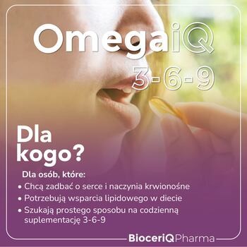 OmegaiQ, kapsułki miękkie, 90 szt.
