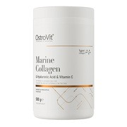 OstroVit Kolagen Morski + Kwas Hialuronowy + Witamina C, proszek, smak mango-ananas, 500 g