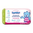 Bambino, chusteczki emolientowe 3w1 hipoalergiczne, 2 x 57 szt.