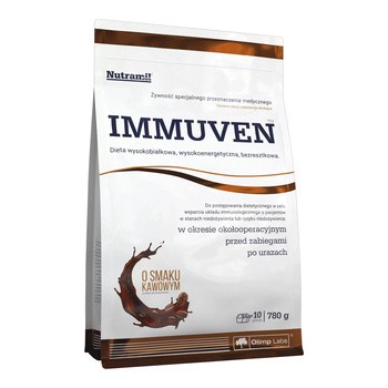 Olimp Immuven, proszek o smaku kawowym, 780 g