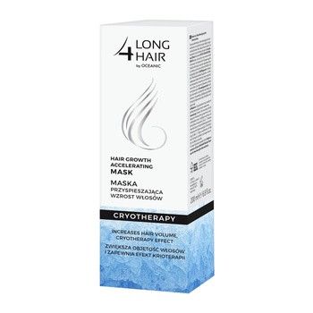 Long 4 Lashes Krioterapia, maska przyspieszająca wzrost włosów, 200 ml