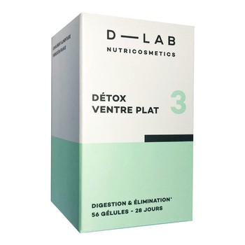 D-LAB Detox Ventre Plat, kapsułki, 56 szt.