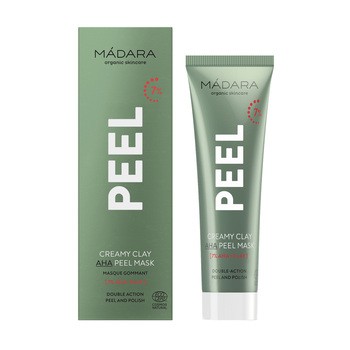 Madara Creamy Clay 7% AHA clay mask, maseczka, 60 ml