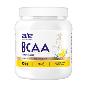 ALE BCAA Lemon Flavor, proszek, 500 g