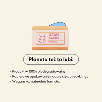 Mydlarnia 4 Szpaki, Jeżówka i Malina, naturalne mydło w kostce, 110 g