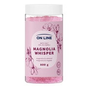 On Line Magnolia Whisper, sól do kąpieli, 800 g