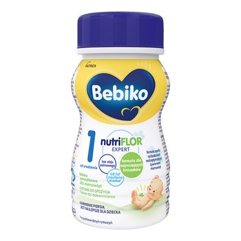 Bebiko 1 NUTRIflor Expert, mleko początkowe w płynie, 200 ml
