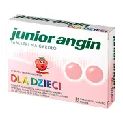 Junior angin, tabletki na gardło, 24 szt.