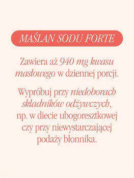 Maślan Sodu Forte, kapsułki, 60 szt.