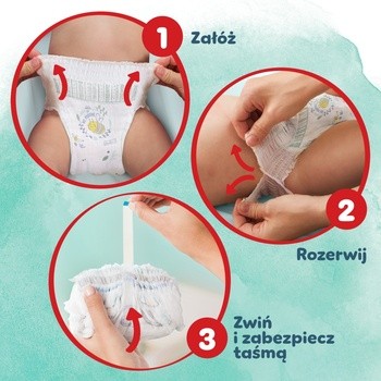 Pampers Harmonie 4, (9-14 kg), pieluszki jednorazowe, 24 szt.