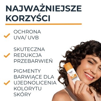 Eucerin Sun Pigment Control, fluid przeciw przebarwieniom koloryzujący SPF50+, 50 ml