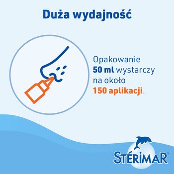 Sterimar Zatkany Nos, roztwór hipertoniczny, spray, 50 ml