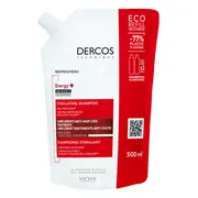 Vichy Dercos, szampon wzmacniający Energy+, opakowanie uzupełniające, 500 ml