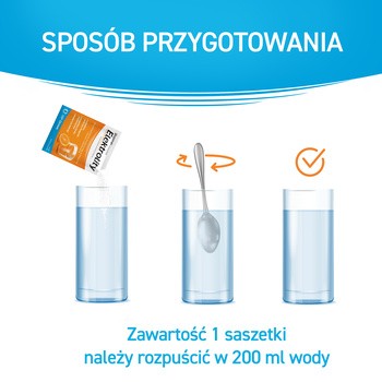 Stoperan, Elektrolity, proszek, smak pomarańczowy, 7 saszetek