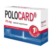 Polocard, 75 mg, tabletki dojelitowe, 120 szt.