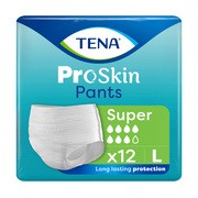 Tena Pants ProSkin Super, majtki chłonne, rozmiar L, 12 szt.