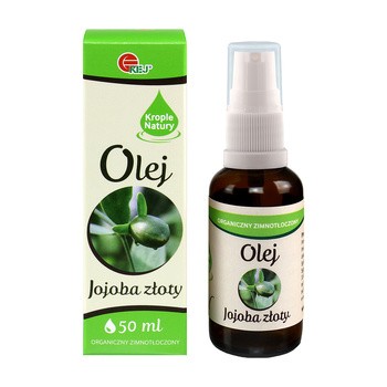 Kej, organiczny olej jojoba złoty, 50 ml