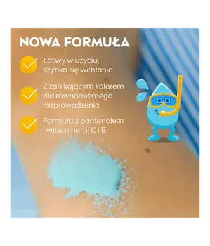 Nivea Sun Kids Protect&Care, ochronny spray na słońce SPF 50+, 50 ml