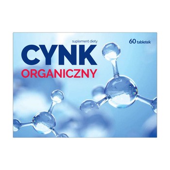 Erbafarm Cynk Organiczny, tabletki, 60 szt.
