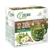 ZIELNIK DOZ 12 ziół, herbatka ziołowa, 2 g, 20 szt. (edycja limitowana)