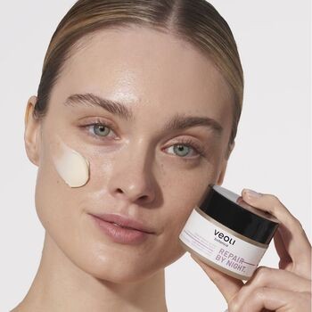 Veoli Botanica Repair By Night, krem z ochroną lipidową na noc, 50 ml