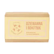 Mydlarnia 4 Szpaki, Dziewanna i Rokitnik, naturalne mydło w kostce, 110 g