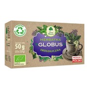 Dary Natury, herbatka ekologiczna, globus, 25 x 2 g