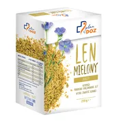 Plan by DOZ, Len mielony, złocisty, 250 g