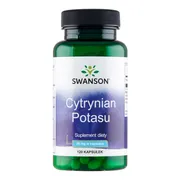 Swanson Cytrynian Potasu, kapsułki, 120 szt.